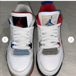 retro jordan 4 what the 4s